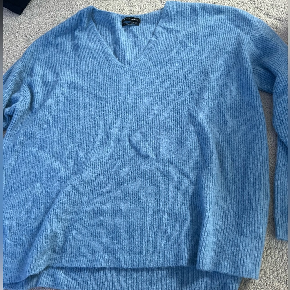 Something Navy blue sweater